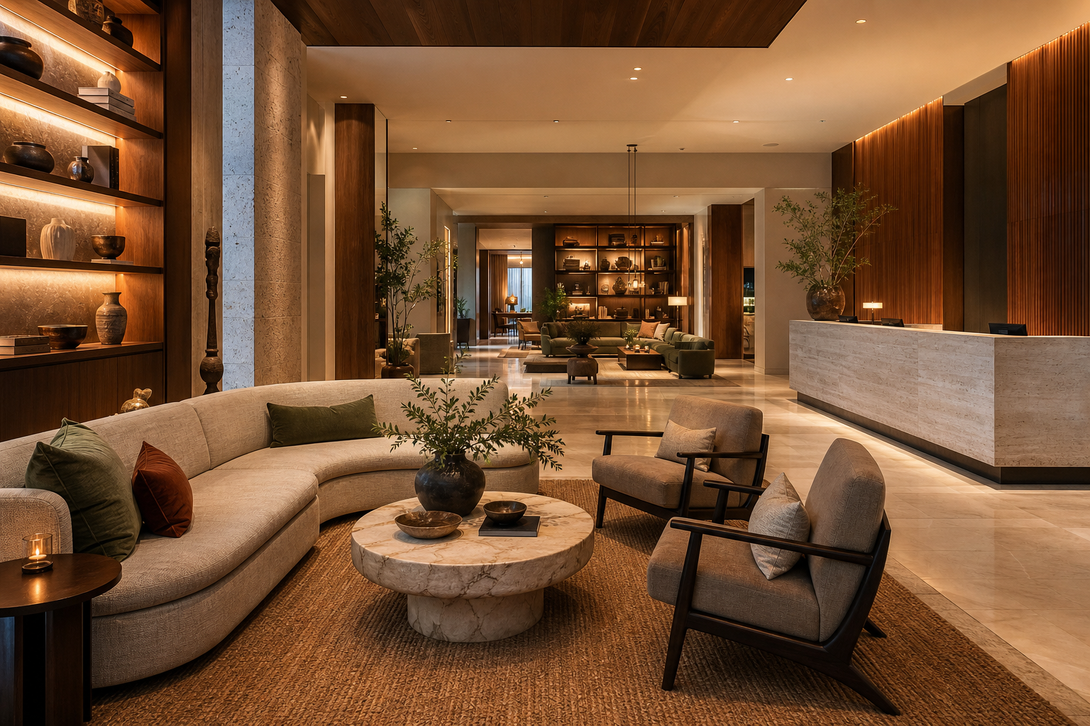Lounge di un hotel